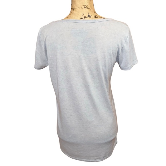 Gray Star Wars Slub Knit Short Sleeve Tee Shirt Size M - Picture 3 of 7